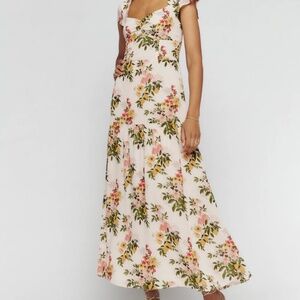 NWT Reformation Myah Floral Maxi Dress Sz 4
